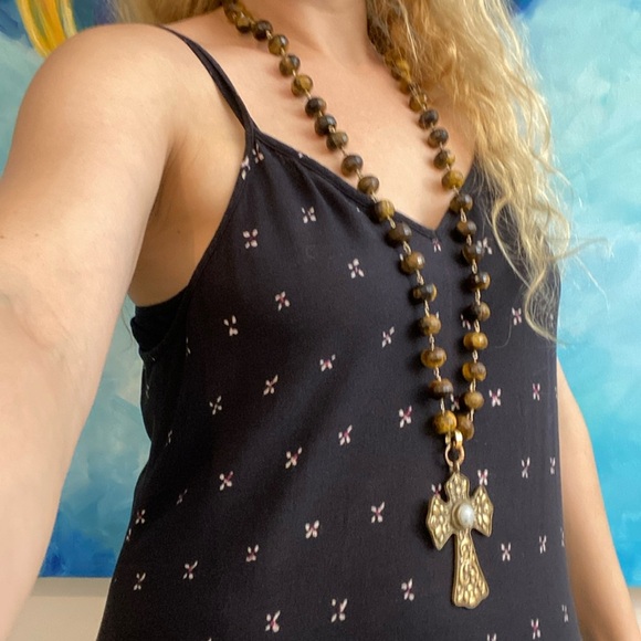 Very Allegra‎ | Eye Of the Tiger & Keeping the Faith | Pendant Necklace - Picture 8 of 13